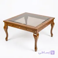 میز جلو مبلی معرق چوب و صدف