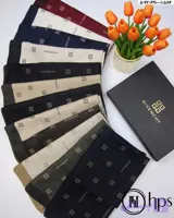 روسری ژاکارد دست‌دوز طرح ژیوانشی قواره ۱۰۰ | ۱۲ رنگ جذاب