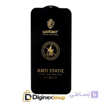 گلس گوشی آیفون شیشه ای Wotaer آنتی استاتیک Full Cover ESD Anti Static اورجینال برای iPhone 13 / 13 Promax