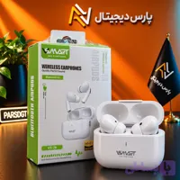 هندزفری بلوتوثی VSAMART VS-76 | TWS با بلوتوث 5.3 و کنترل لمسی