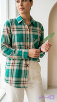 شومیز نخی چارخونه