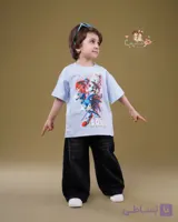 تیشرت تک پسرانه طرح سونیک (sonic) | پنبه یک رو | آستین کوتاه