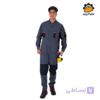 لباس کار سهند طوسی نارنجی