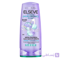 نرم کننده مو لورال Loreal مرطوب کننده و آبرسان موهای چرب مدل Hydra Hyaluronic Pure