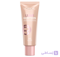 کرم درخشان کننده لومی گلوشن لورال Loreal Lumi Glotion شماره 902 Light حجم 40 میل