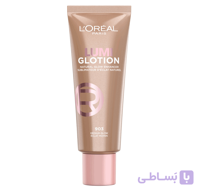 کرم درخشان کننده لومی گلوشن لورال Loreal Lumi Glotion شماره 903 Medium حجم 40 میل