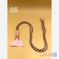 بند گردنی موبایل کراس بادی کنفی طرح دار همراه پیچ اتصال مناسب انواع گوشی