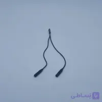 بند عینک سیلیکونی مهره دار مشکی