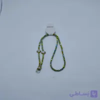بند عینک سنگی با یراق طلایی