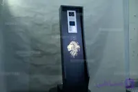 پایه آیفون فلزی مشکی مدل آرکیو
