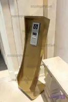 پایه آیفون طلایی مات نگیر مدل آرکیو