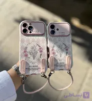قاب گوشی کانسپت Flowers همراه بند
