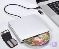 درایو سی دی اکسترنال NOLYTH برای لپ‌تاپ اپل مک درگاه USB-C SuperDrive