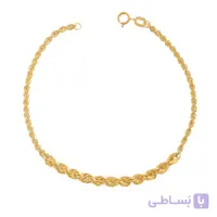دستبند طلا  زنانه و مردانه کارتیه زنجیری مدل کونیک عیار 18