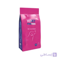 غذای خشک سگ نژاد بزرگ وی پت با طعم مرغ VIPET Premium Concept وزن 10 کیلوگرم
