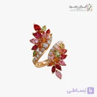 انگشتر زنانه کد CLMLT4014 | کالکشن مولتی‌کالر