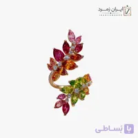 انگشتر زنانه کد CLMLT4011 | کالکشن مولتی‌کالر