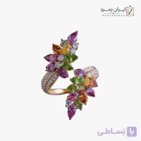 انگشتر زنانه کد CLMLT4016 | کالکشن مولتی‌کالر