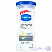 لوسیون بدن ترمیم‌کننده وازلین مدل Advanced Repair