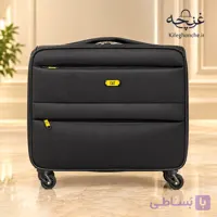 چمدان خلبانی CAT مدل لوکس با متریال درجه یک و محفظه لپ‌تاپ + کاور اختصاصی
