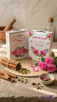 پک کادویی سه‌تایی گلاب ناب، عرق هل و عرق دارچین میثم کاشان