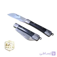 چاقوی جیبی جراحی دسته مشکی سایز متوسط