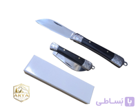 چاقوی جیبی جراحی دسته مشکی سایز کوچک