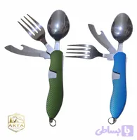 قاشق چنگال چندکاره تاشو