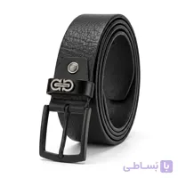 کمربند چرم 4cm – Feraqanc سایز بزرگ مردانه تپلی M.A – کد 10057