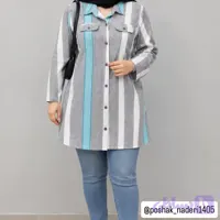 مانتو پاییزه جنس موهر