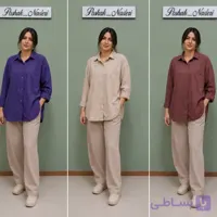 مانتو کتان اسلیپ