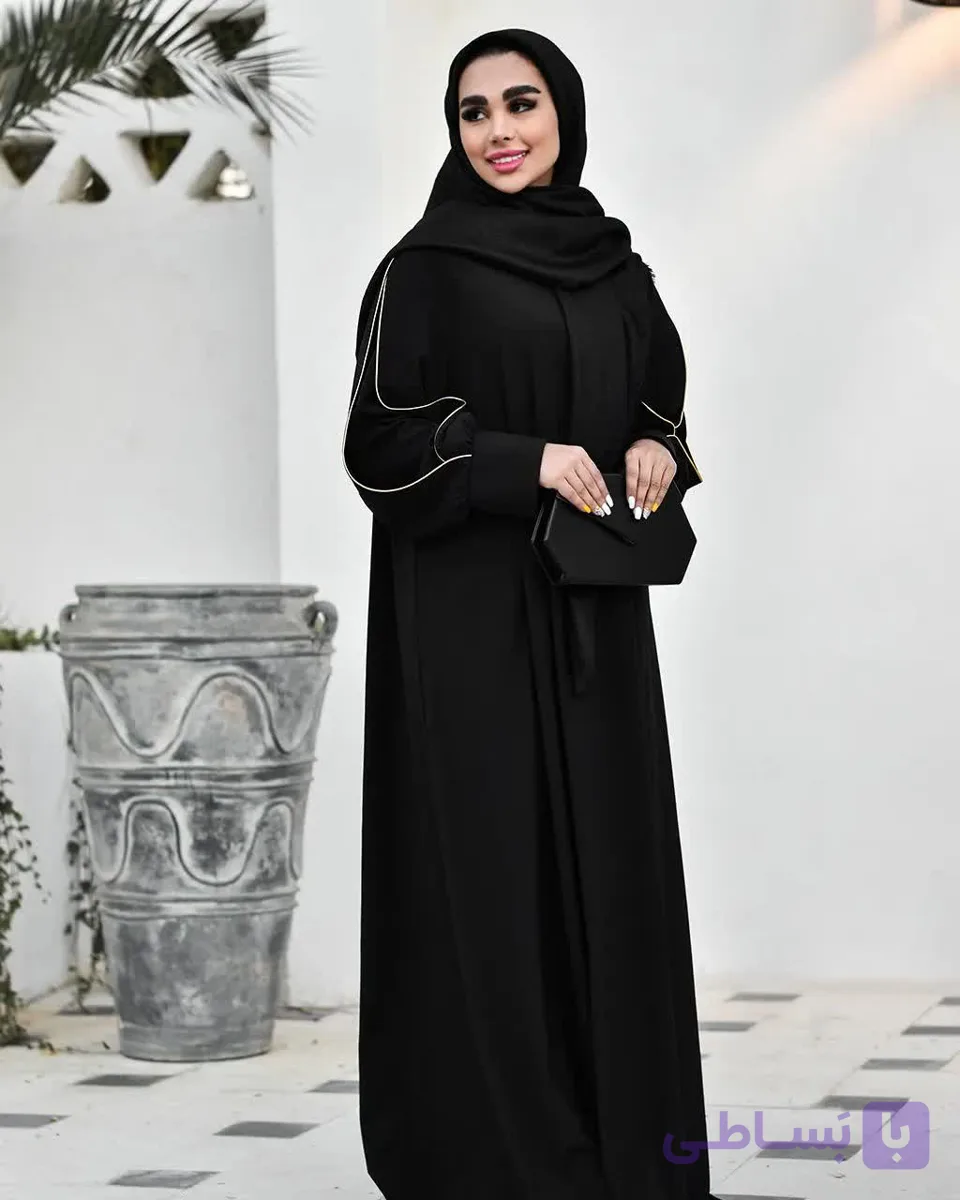 عبا زنانه.. مدل طناز.. آستین دار و سایز بندی دار...