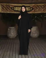 مانتو عبایی زنانه. مجلسی. جنس الیزه.. فری سایز تا 48