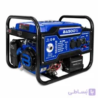 موتور برق 3.2 کیلووات باسو استارتی (18 آمپر) مدل BS-6200/S_تمام مس
