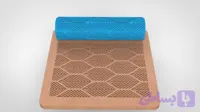 وردنه طرح برجسته سایز بزرگ RL211