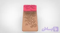 وردنه طرح برجسته سایز کوچک RL412