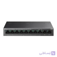 TPLINK LS1210P 8-Port 10/100Mbps+2-Port Gigabit Desktop Switch with 8-Port PoE