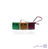 چراغ سیگنال آمپرمتری مربع تکنوفاز مدل TP-AMS22AC