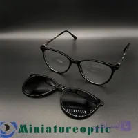 عینک مگنتی زنانه مدل ۰۳ + کاور مگنتی آفتابی