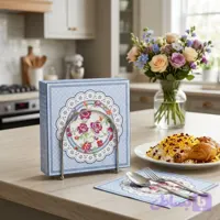 دستمال سفره مدل Flower Garden بسته 20 عددی
