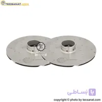 پروانه آب پخش کن استیل پمپ 2 اسب 2 پروانه شفت 14 مدل CB210-14