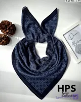 روسری سی اسکارف HPS نخی قواره 100×100 پک 12تایی