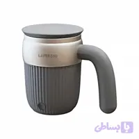 ماگ همزن‌دار لپرسو مدل LPCFFM0026 ظرفیت 450 میلی‌لیتر با استیل ضد زنگ