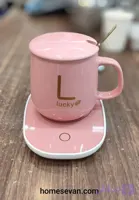 ماگ هیتردار به همراه قاشق و گیفیت باکس طرح Lucky Duck