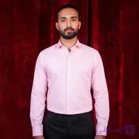 پیراهن مردانه کلاسیک صورتی