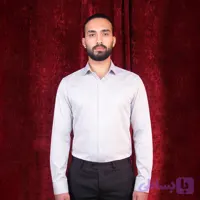 پیراهن مردانه کلاسیک راهدار سفید مچ ساده