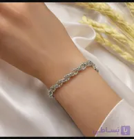 دستبند مدل دیسکو تراش گرد