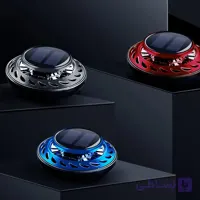 خوشبو کننده خورشیدی خودرو JIN GE مدل JG-009 اورجینال (پخش عطر چرخان بدون باتری)