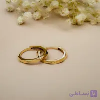 گوشواره طلای کلیپسی منحنی 11015E
