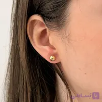 گوشواره طلای میخی گوی 11018E